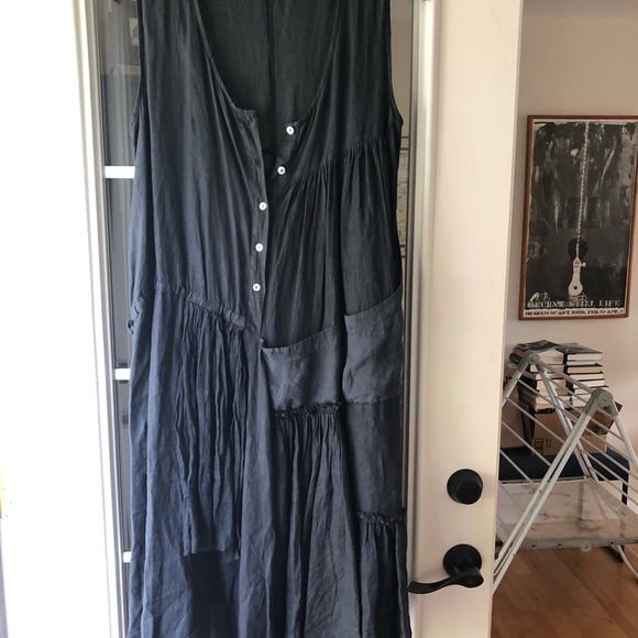 Linen summer dress - Picture 8 of 8